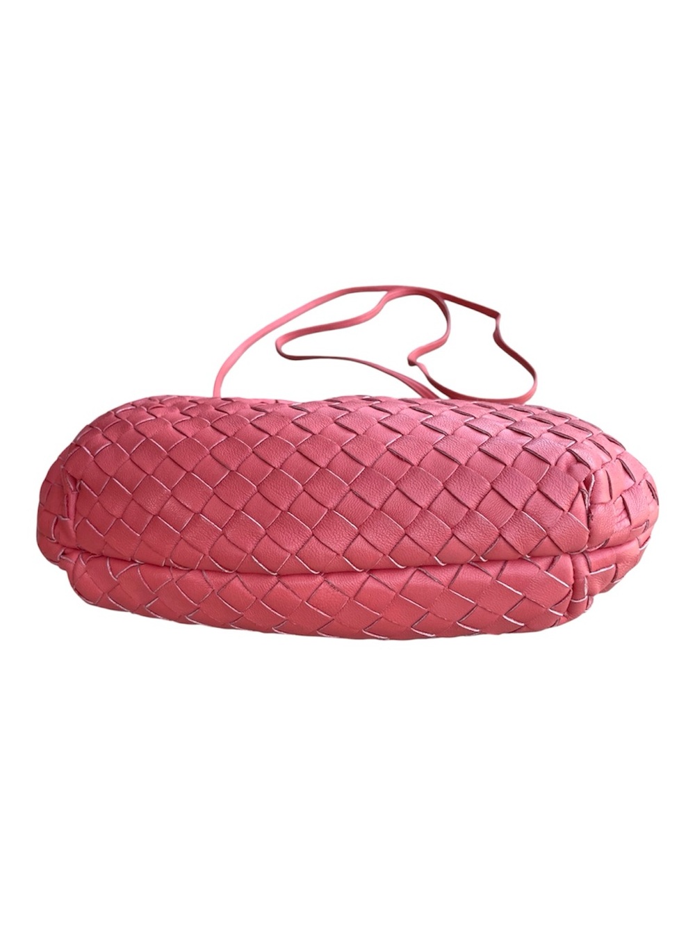 MAYERS vintage woven leather kisslock crossbody/clutch. - Picture 6 of 11